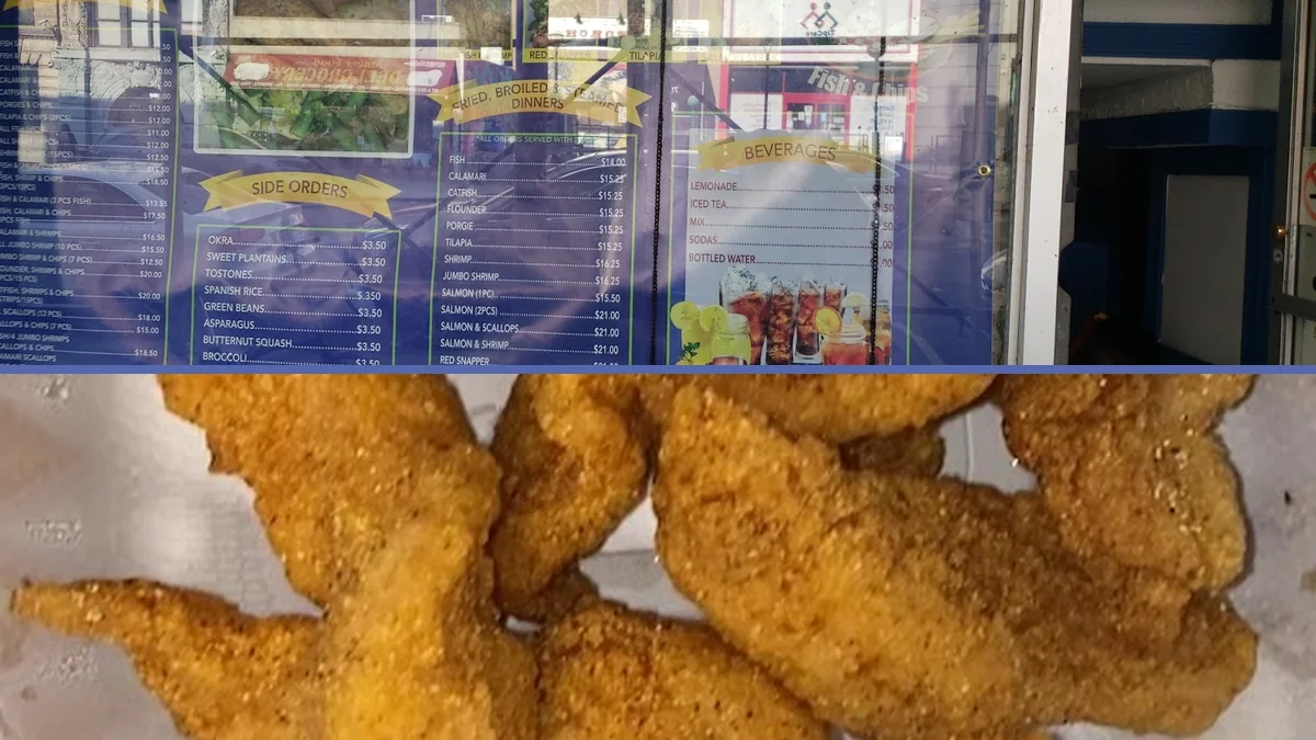 Fish and chips in Harlem