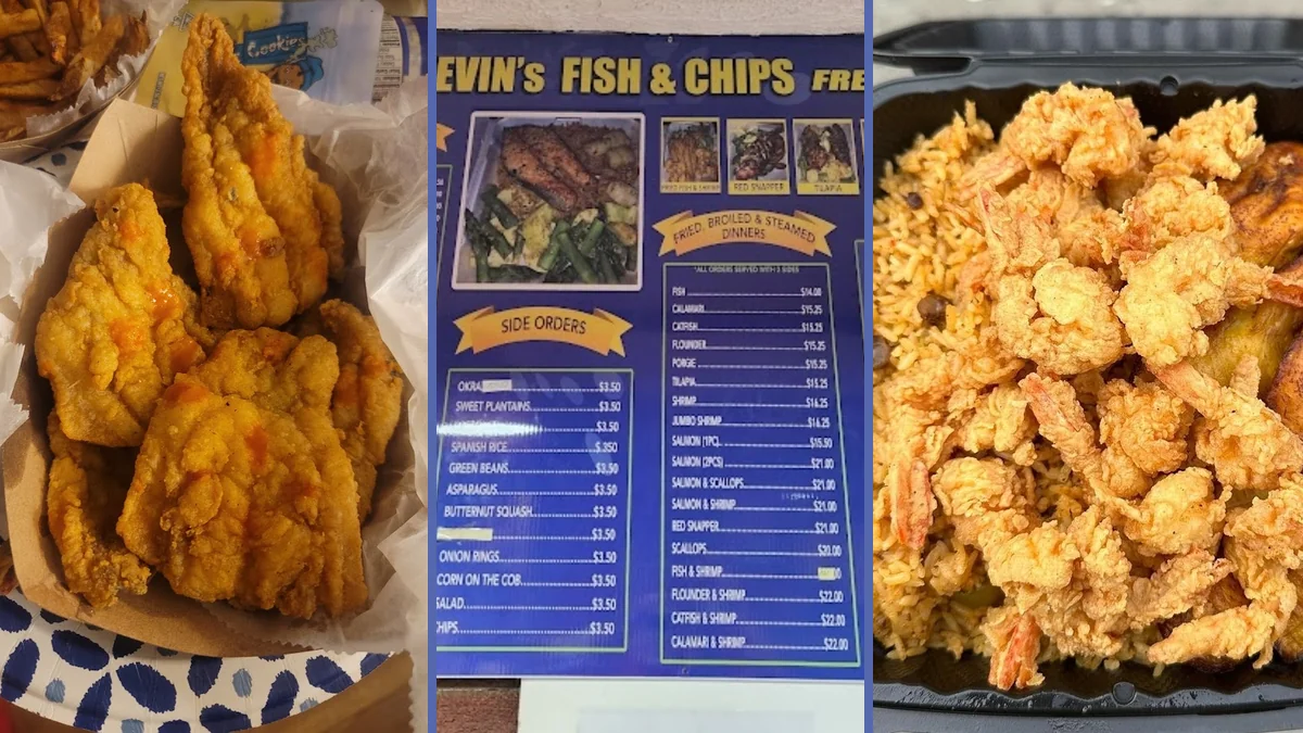 Fish and chips in Harlem