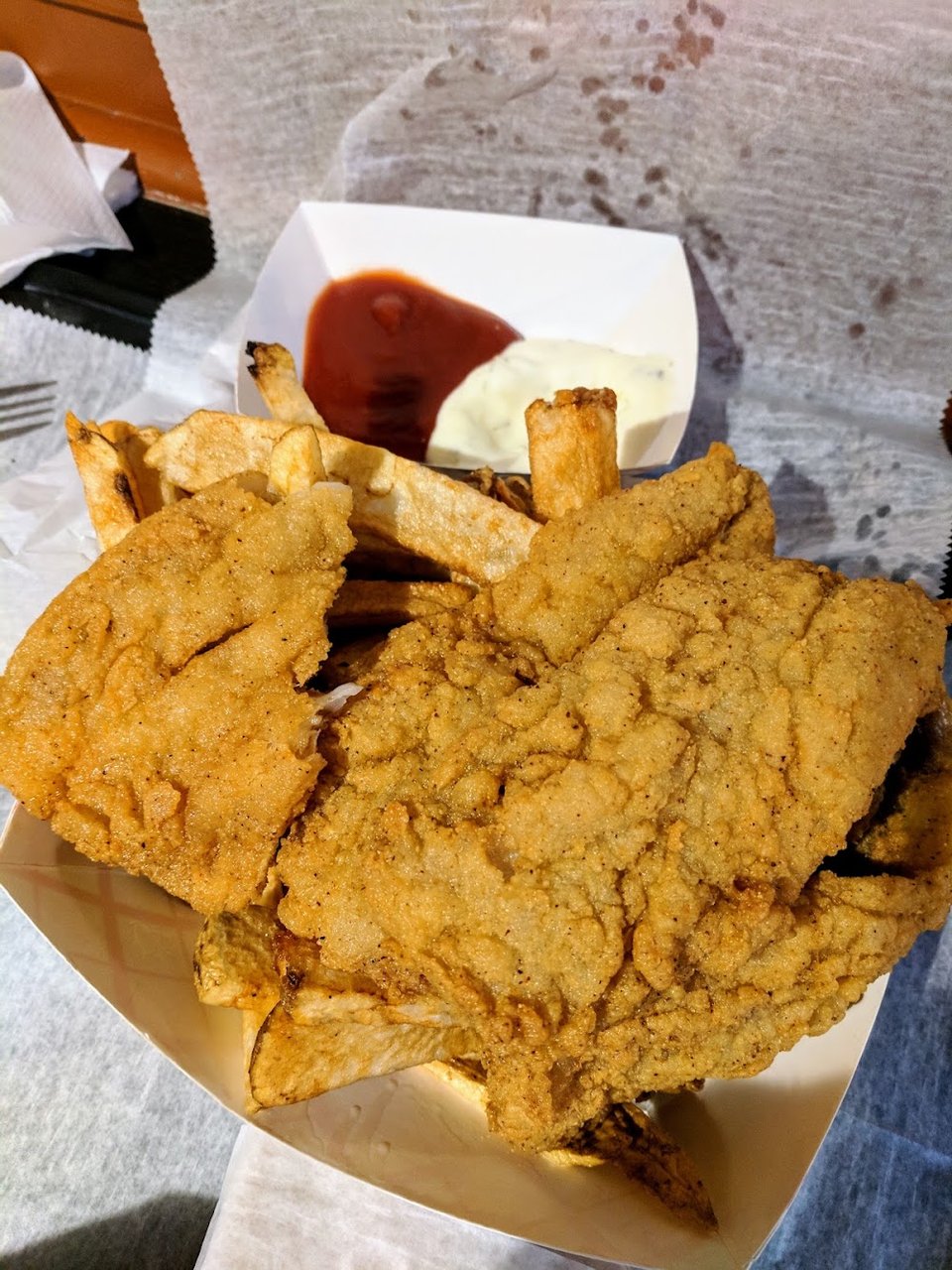 Porgies w Fries